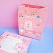 بگ هدیه شفاف Pink Bear سری Enjoy This Spring
