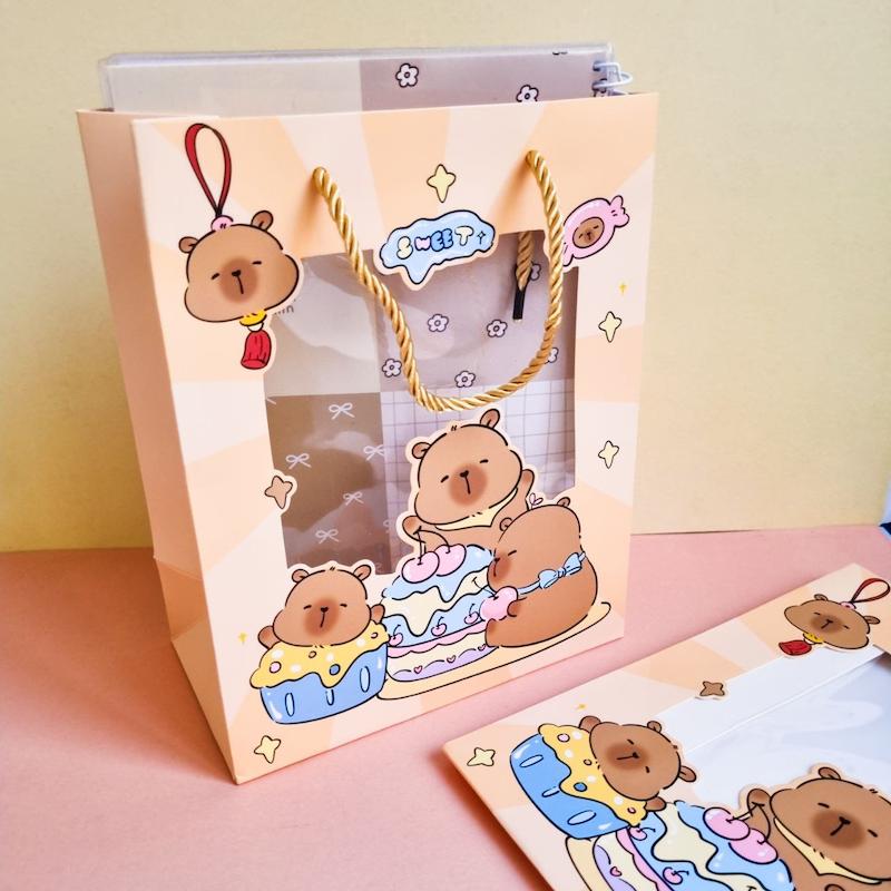 بگ هدیه شفاف Sweet سری Capybara