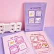 دفتر مجلد 80 برگ فانتزی Pitico مدل Unique Puzzle کد 373