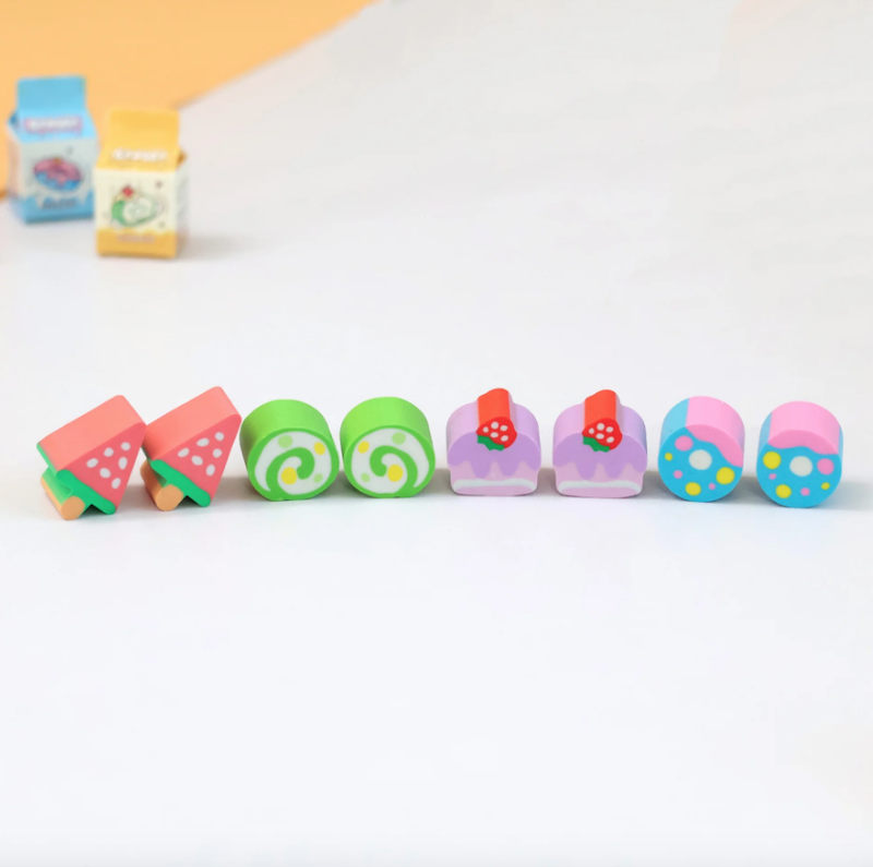 پاک کن جعبه دار Fruits and Pastries کد H-622