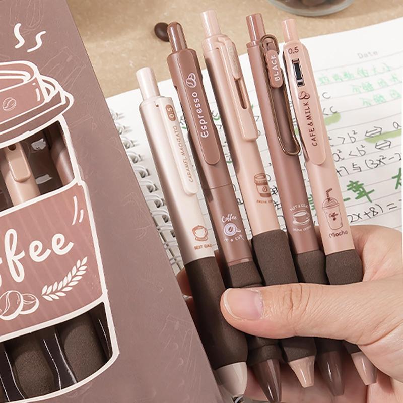 روان نویس کلیکی گریپ دار Coffee برند Ka ba xiong