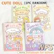 دفتر سیمی فانتزی Cute Doll برند Moka-کپی