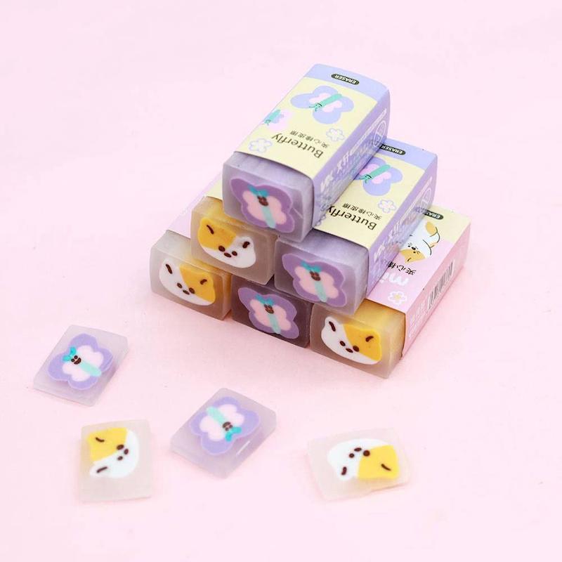 پاک کن نیمه شفاف Cute برند Guai Guai Bear