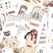 دفتر استیکر Vintage Girl Vibe مدل WX-TP