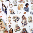دفتر استیکر Vintage Girl Vibe مدل WX-TP
