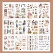 دفتر استیکر Vintage Girl Vibe مدل WX-TP