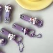 ناخن گیر فانتزی Purple Puppy + آویز زنجیری