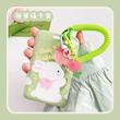 هولدر فتوکارت Cute Rabbit + آویز پلکسی + بند تلفنی رنگی
