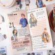 پک استیکر استایل پسرونه Fashion Style برند ZABC