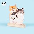 تقویم پایه چوبی ۱۴۰۵ طرح Cat برند Parsam