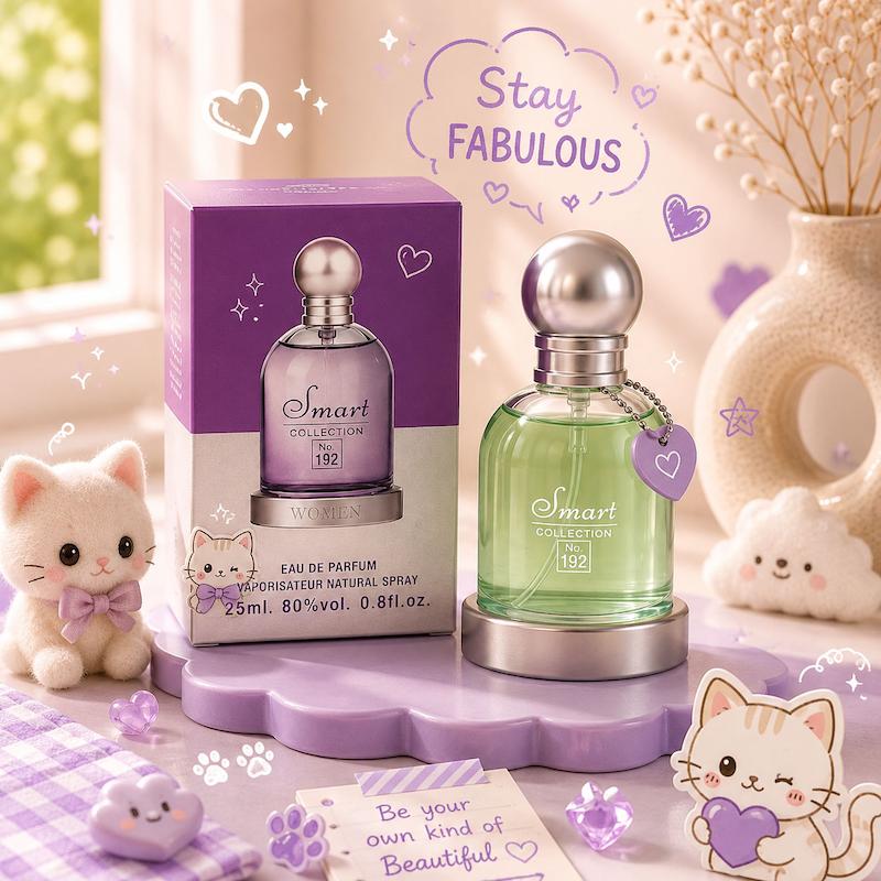 مینی ادکلن Halloween by J. Del Pozo 25ml برند Smart Collection کد 192 / هالووین بنفش اسمارت کالکشن