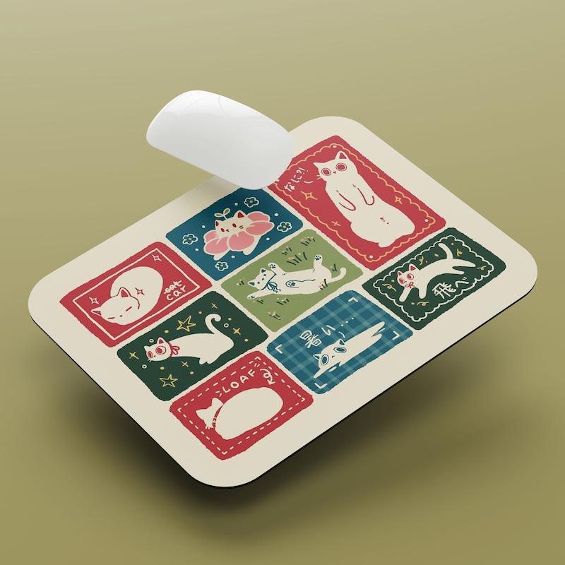 موس پد فانتزی Cat Grid کد MP024