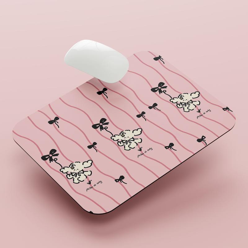 موس پد فانتزی Doggie & ribbon کد MP032