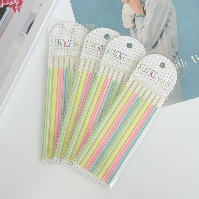 هایلایتر نواری بلند Sticky Note مدل Fluorescence برند Yiwu
