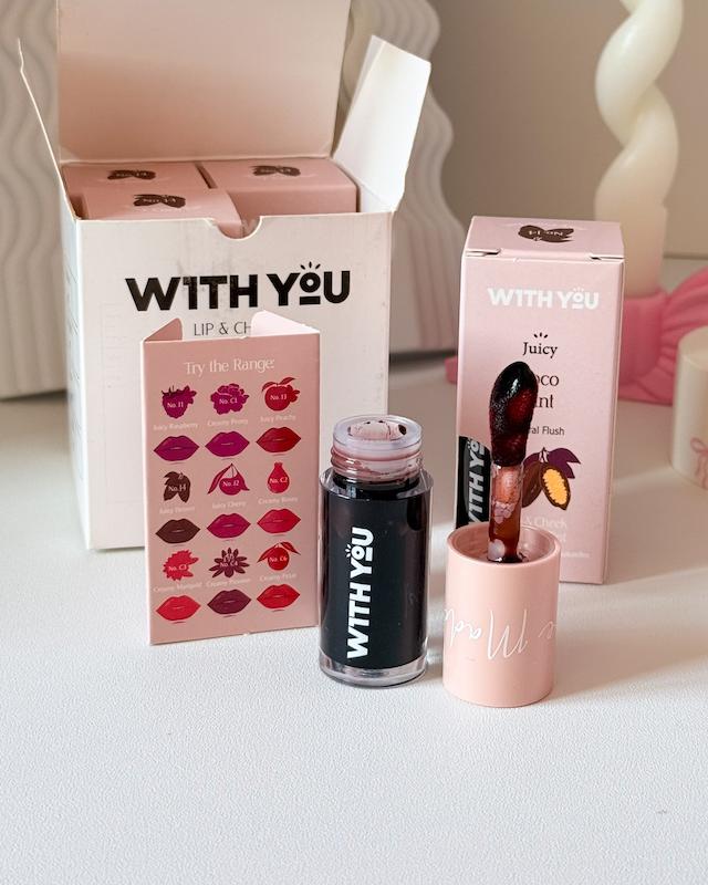 تینت لب قهوه‌ای With you