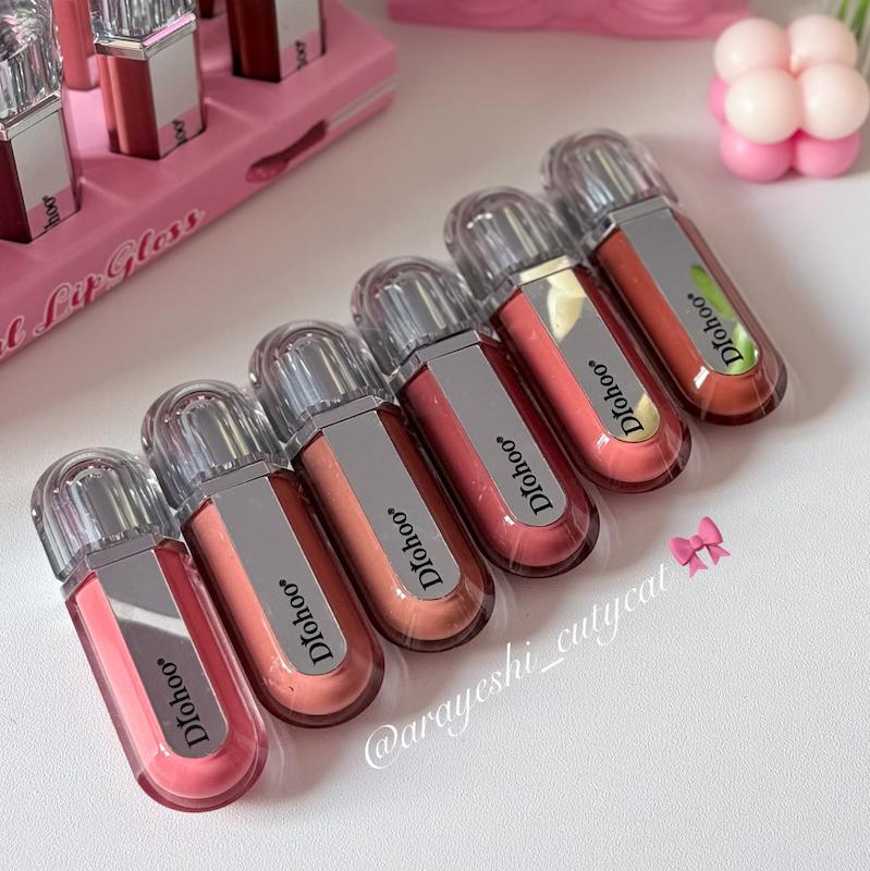 لیپ گلاس دوپ آینه‌ای کیکو