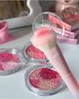 رژگونه- هایلایتر طرح گل