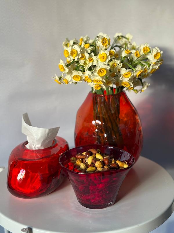 جادستمالی و گلدان دفرمه کد 234A