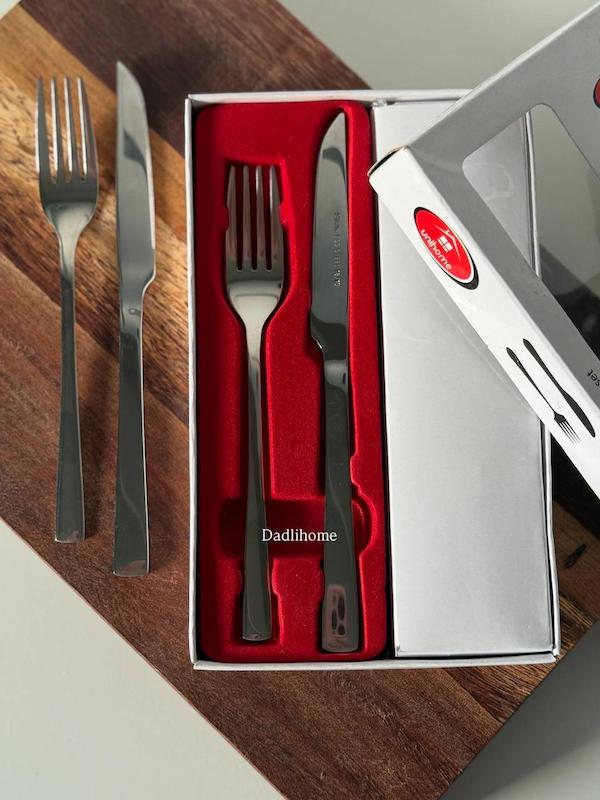 ست کارد و چنگال ۱۲ عددی یونی هوم کد 264A