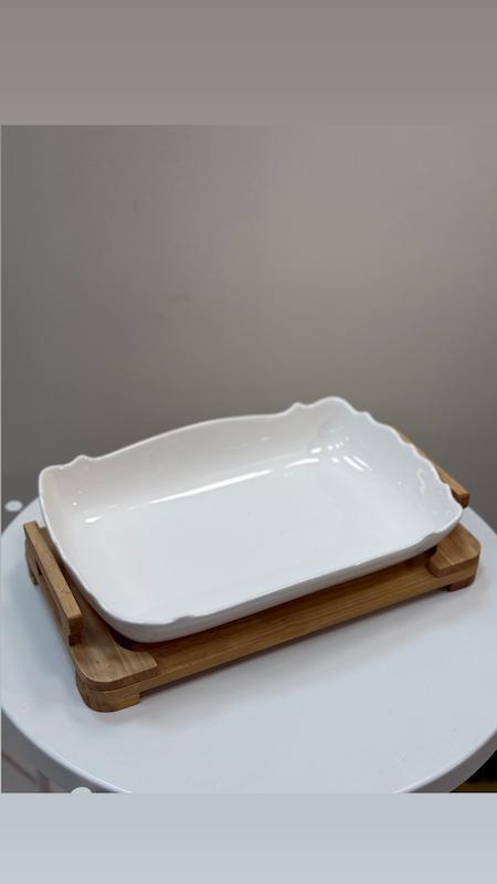 ظرف سرو زیره چوبی VENTI کد 335A