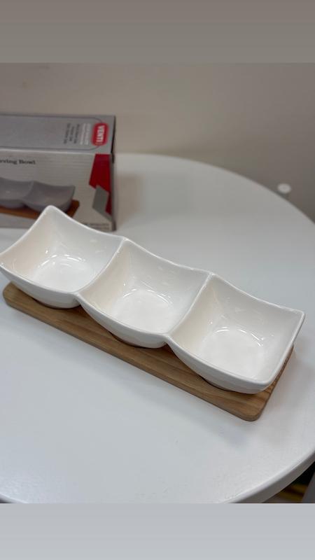 مزه‌خوری زیره چوبی مربع VENTI کد 331A