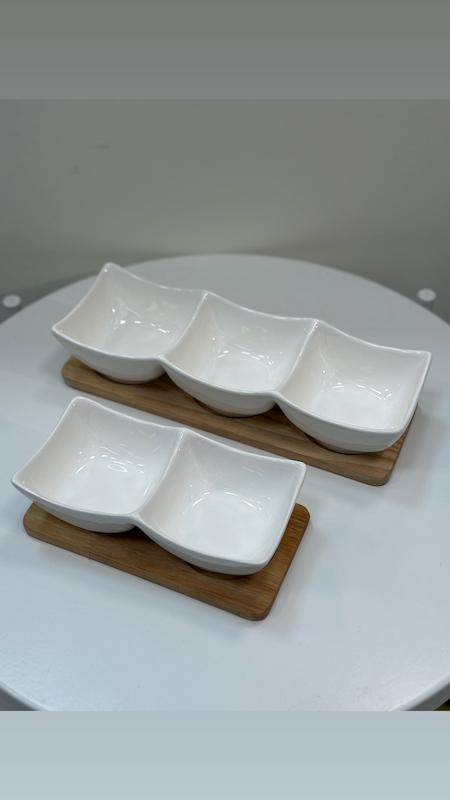 مزه‌خوری زیره چوبی مربع VENTI کد 331A