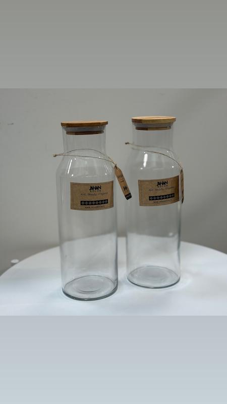بطری درب چوبی جهان بلور کد 423A