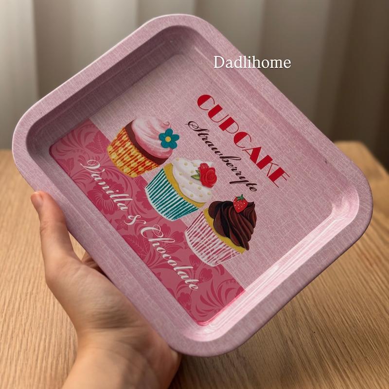 سینی فلزی فانتزی مستطیل کد 467A