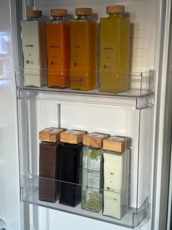 بطری شیشه ای درب چوبی کد 228A