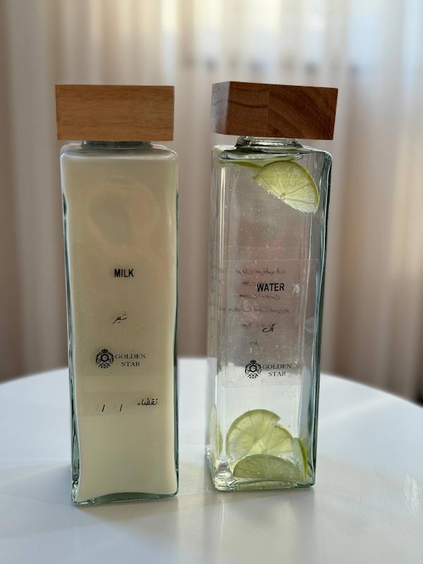 بطری شیشه ای درب چوبی کد 228A