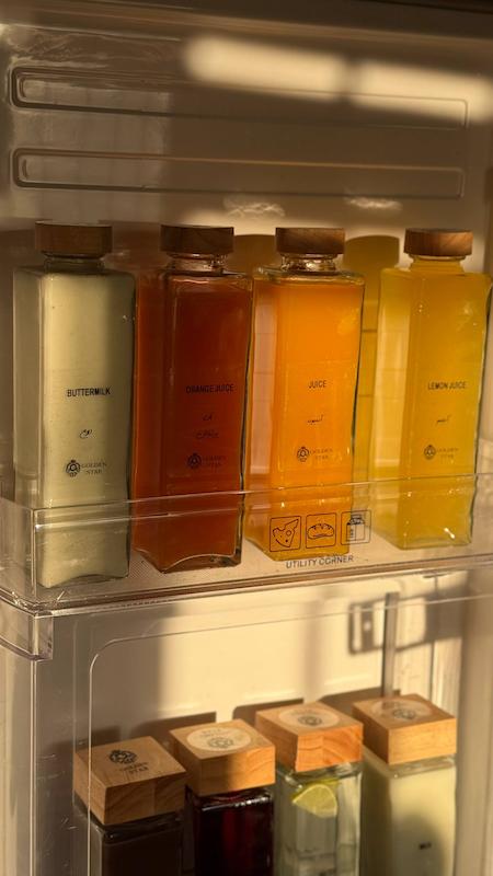 بطری شیشه ای درب چوبی کد 228A
