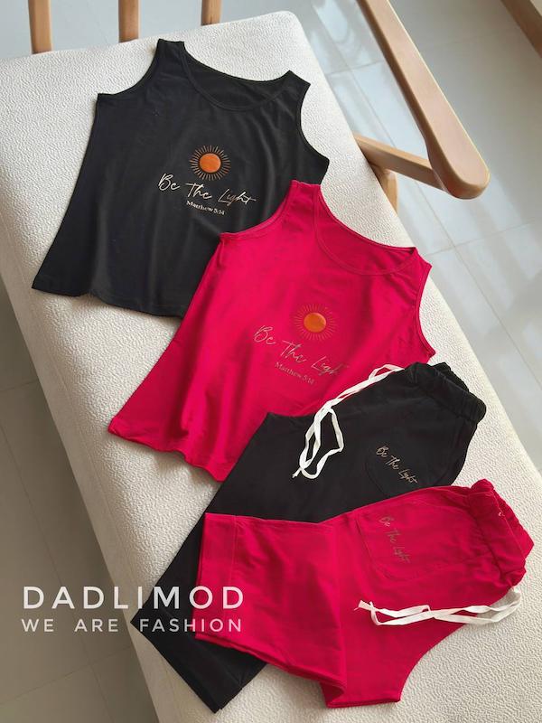 تاپ و شلوارک قواره (روشن بمان ) کدمحصول L239