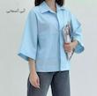 شومیزلینن آستین سه ربع کد محصول L371