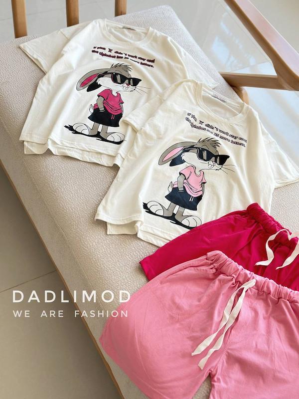 ست تیشرت و شورتک باگزبانی کد محصول L201