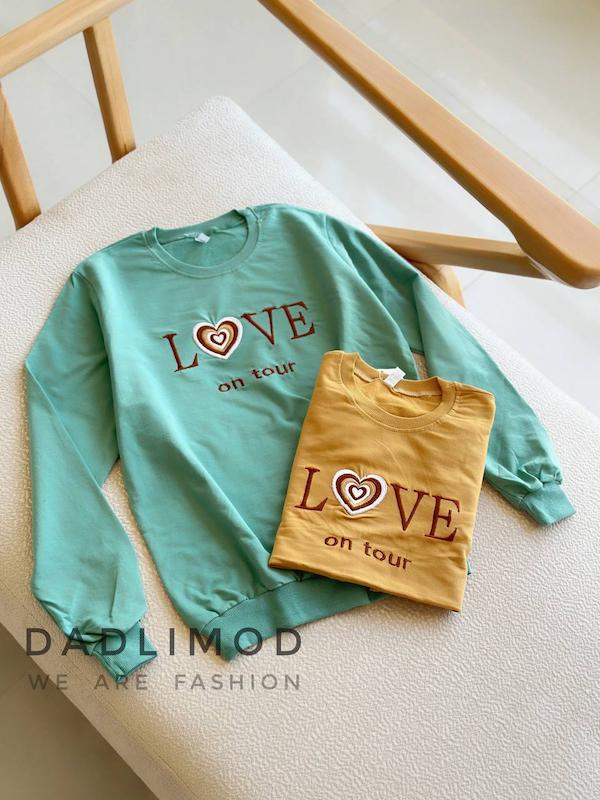 بلوز دورس love  on tourکد محصولL215
