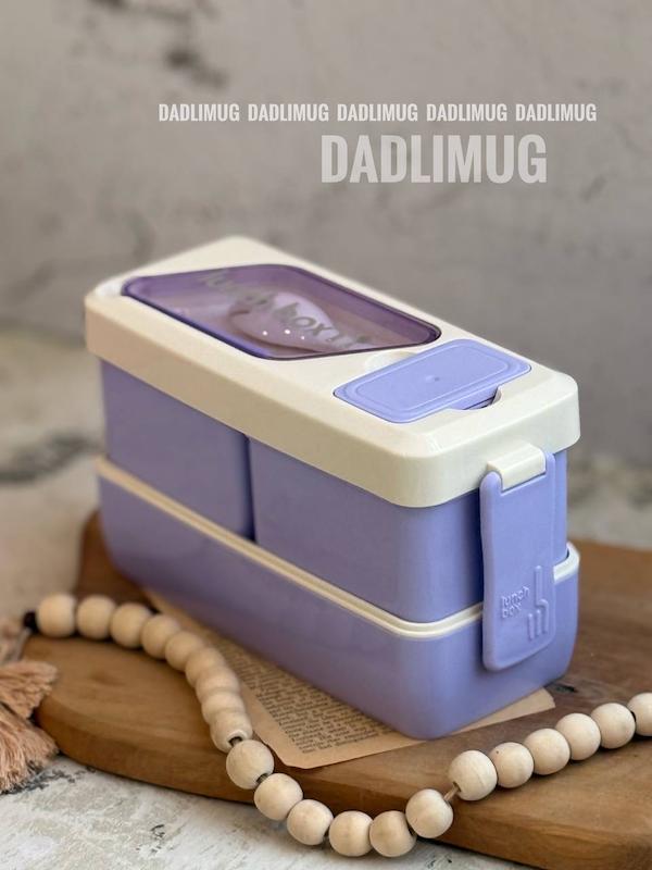 ظرف غذای دو طبقه مستطیلی کد 964B