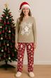 ست بلوز شلوار کریسمسی کد محصول L297