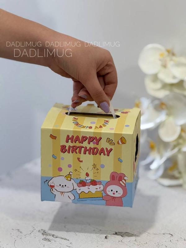 ماگ سرامیکی حیوانات happy birthday کد 37c