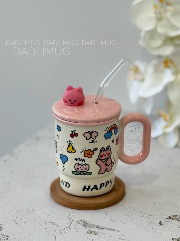ماگ سرامیکی حیوانات Happy کد 39C