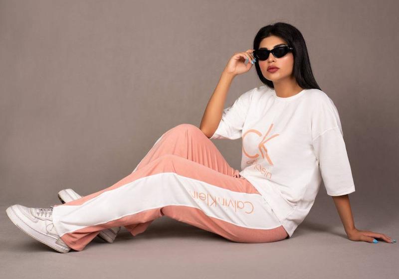 ست تیشرت و شلوار اسپرت (Calvin kelin) کد محصولL327