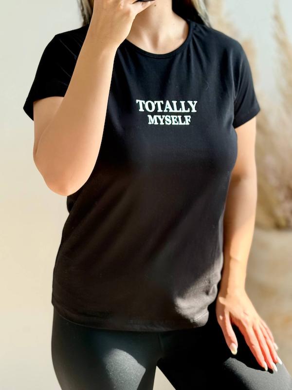 تیشرت totally myselfکد محصولL357