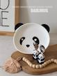 ظرف غذای سیلیکونی ساکشن دار پاندا کد 180c