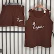 ست تاپ و شرتک قواره دارhope ( امید) کدمحصول L553