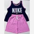ست تاپ و شورتک Nike پلنگ صورتی کد محصول 577