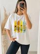 تيشرت باكسی summer کد محصول L596