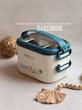 ظرف غذای دو طبقه  دور رنگی کد محصول512C