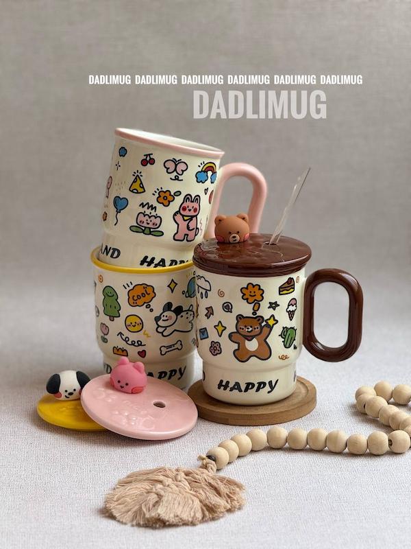 ماگ سرامیکی حیوانات Happy کد 39C