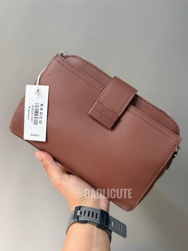 کیف دوشی چرم برند BAGCO 1307(بگکو) کد 564C