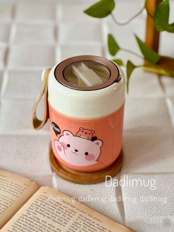 ظرف غذای لیوانی bird & bear کد 244B