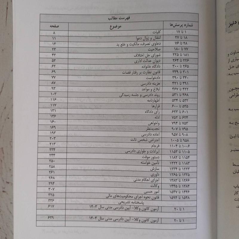 تست آیین دادرسی مدنی | دکتر السان